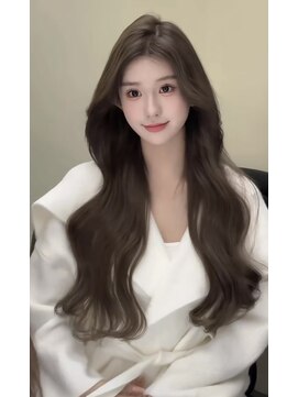 エルビービューティーサロン(LB Beauty Salon) 小顔レイヤー×透明感ミルクティーカラー/似合わせカット/池袋