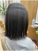 超極細ハイライト/緑にならないグレー系