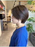 大人ショートボブ