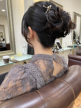 ルミエ 中野島(LUMIE) 結婚式のお呼ばれヘア