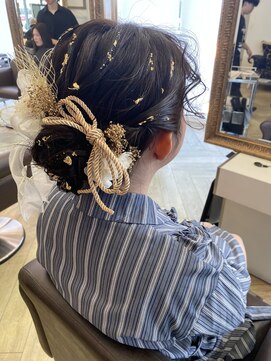 コワファースト 大分(COIFF1RST) 成人式/前撮り/振袖/シニヨン/りぼん