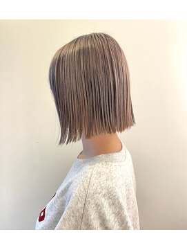 エルマノ 仙川(L mano) 〈s11〉ショート韓国ボブハイライトブリーチ前髪20代30代