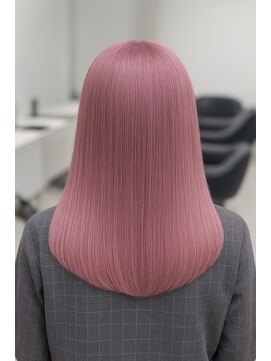 シアーピンクストレート