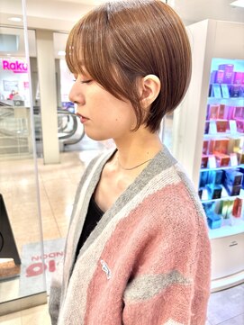 モリオ フロム ロンドン サッポロファクトリー店(morio FROM LONDON) morio/ショートヘア/大人ショート/顔周り/くびれショート/カット