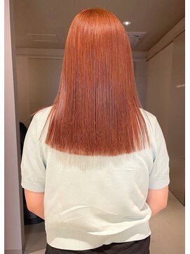 アーバン(URBAN.) 【プツっとカット×オレンジカラー】KANAKO