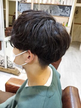 ケシキ 立川 立川南口(keshiki) ツーブロ刈り上げパーマスタイル