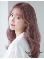 サクラ ビューティ ヴィレッジ(SAKURA Beauty village)&nbsp;髪質改善カラーピンクベージュ