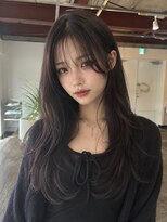ルーズ(LOOSE)&nbsp;韓国風暗髪レイヤーカット