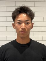 バック(BUCK)&nbsp;フェード　スパイキーパーマ