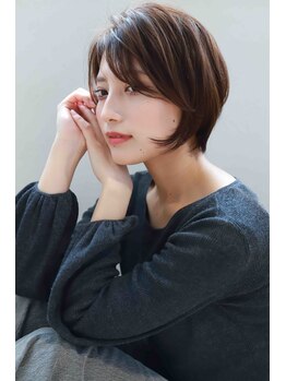 イリス 栗平(iiris)の写真/頭皮を守り髪をいたわる◎天然由来オーガニックカラーで美しい仕上がり◇白髪ぼかしやデザインカラーも♪