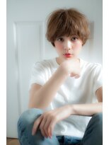 ホーミートウキョウ(HOMIE TOKYO)&nbsp;無造作カール×イルミナカラー×丸みショート【西村康平】