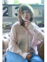 クロム バイ リエット(Chlom by Lietto)&nbsp;Chlom☆ヌーディーフェミニンカーリーボブ　TEL 0364574337