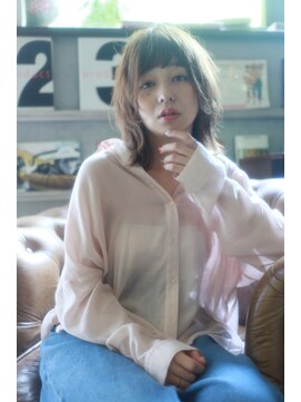 クロム バイ リエット(Chlom by Lietto) Chlom☆ヌーディーフェミニンカーリーボブ　TEL 0364574337