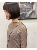 ミニボブ アッシュベージュ
