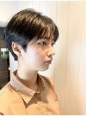 大人可愛い黒髪ショート