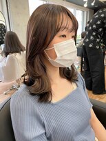 リコバイアフロート(riko by afloat)&nbsp;韓国風くびれヘア/インナーカラー/ベージュカラー