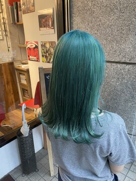 ヘアーワークス アンビエント(Hair works Ambient) マーメイドグリーン【Ayaka】