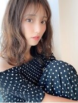 アグ ヘアー 阿蘇店(Agu hair aso) 《Agu hair》抜け感たっぷりの小顔レイヤーミディ