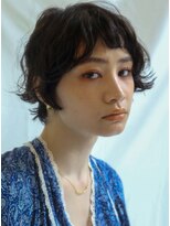キース ヘアアンドメイク 恵比寿(kith. hair&make)&nbsp;kith.亀田 くせ毛風ショートボブ/オン眉ショート/ボブショート