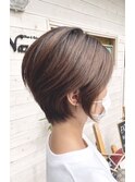 大人のショートヘア
