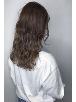 モルニ(MORNI)&nbsp;モカブラウン_マロンベージュ Aラインボブ かきあげ