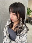 インナーカラー/ケアブリーチ/フェイスフレーミング/天神/福岡
