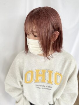 カーフリヘア ウル 千葉店(Kahuli hair Ulu) ピンクベージュ【TAKERU】