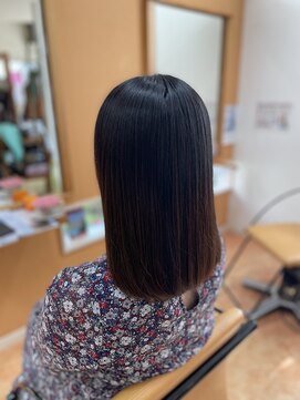 ヘアーフェイスカラーバー(hair face COLORBAR) 天然ミネラルコスメストレート