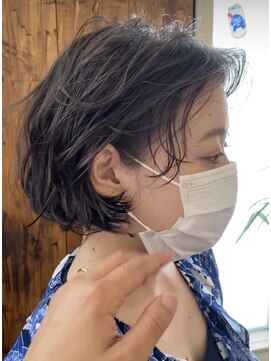 ラヌゴ(lanugo) 20代、30代、40代大人気　お手入れ楽ちんクセ毛風パーマ