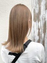 ジィップクリニカ(Zip clinica) ダメージレスブリーチ シアーベージュブラウン 担当近森