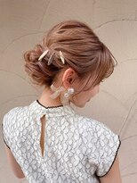 アンルポン 天満橋(un le pont)&nbsp;ホワイトピンクベージュ/ハイトーン/Wカラー/ピンクカラー