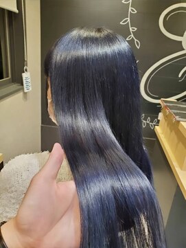 アース 一宮店(HAIR & MAKE EARTH) 艶神様☆ 極・髪質改善ボトメント×ブルーシルバー☆