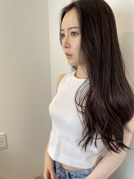 イニット 奈良新大宮(init.) 20代 30代 40代 大人可愛いエクステインナーカラー立体感小顔