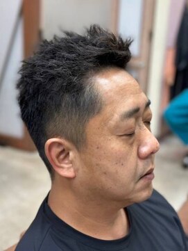 アポロカットステージ 相模大野店 アップバング/ツーブロックマッシュ<理容室>[メンズ/相模大野]