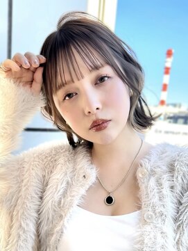 トイロ 渋谷(Toiro) 20代30代40代◎インナーカラー×くびれボブ