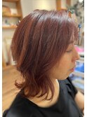 外ハネミディ