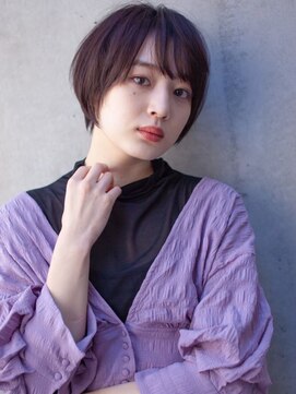 アッシュ 清瀬店(Ash) 大人可愛い丸みショート【Ash清瀬店 大嶋康嵩】