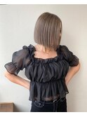 【グレージュ×ボブ】藤川侑大