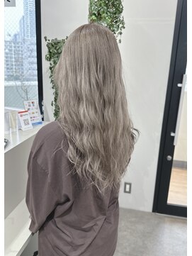 ユウル 横浜(juhl.) ブリーチ/アースカラー/シルキーベージュ/カーキベージュ/韓国