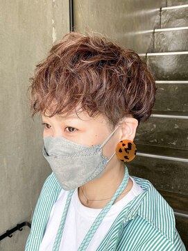 ハレマ(HARE/MA) パーマ風ショート