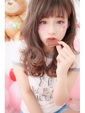 マーリャヘアー(mallia hair) レイヤースタイルレイヤーカットロングレイヤー小顔スタイル