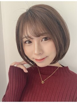 モアナ バイ ラナ 甚目寺店(MoanA BY LANA) 白髪ボカシ/透明感カラー/髪質改善/前髪/小顔カット