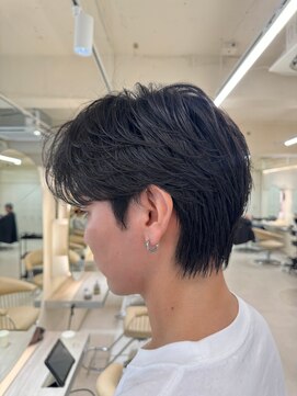 ニコ トウキョウ ヨコハマ(nico) メンズ/センターパート/ニュアンスパーマ