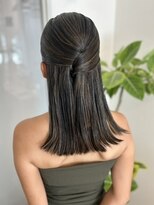 マーリー(marlee)&nbsp;タイトハーフアップ