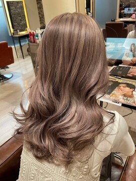 ルーブル(Louvre) ～Louvre～ハイライトミルクティーグレージュ