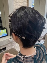 ヴィサージュプラス(VISAGE plus)&nbsp;［お呼ばれヘアセット］ショートヘアアレンジ