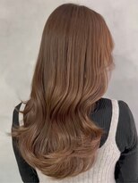 シイム(CYM)&nbsp;ブリーチなしダブルカラー/ブラウンベージュ/ロングレイヤー