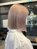 テーマ 下北沢(Thema) ボブ白髪染め白髪ぼかしブリーチなしダブルカラー下北沢