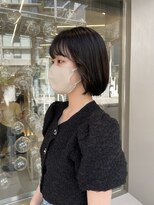 エイトヘアー(8 HAIR)&nbsp;顔周りレイヤー×内巻きツヤボブ！