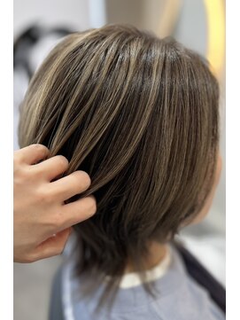 ジールヘアー(GIIL HAIR) バレイヤージュウルフ